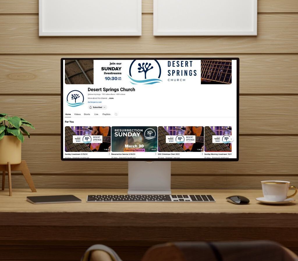 Desert Springs Church on Desktop